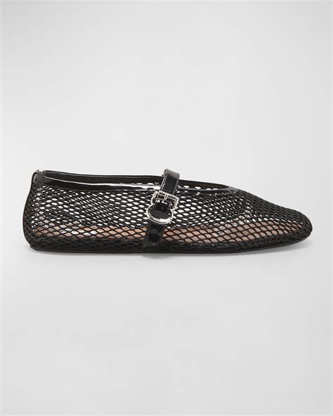 neiman marcus mary jane flats.